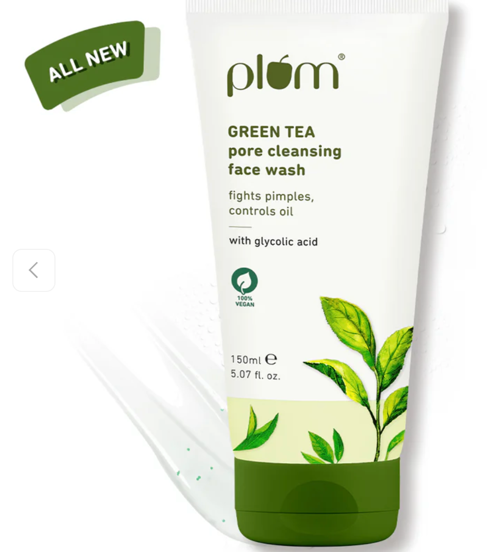 Green Tea Pore Cleansing Face Wash for Acne