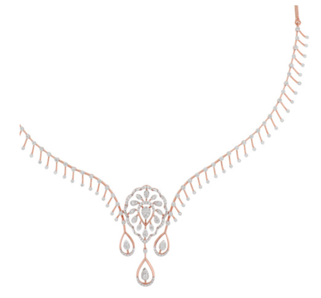 Mine Diamond Necklace Set NSNKDIA11433