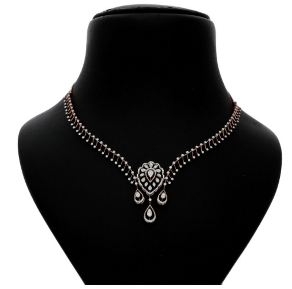 Mine Diamond Necklace Set NSNKDIA11433
