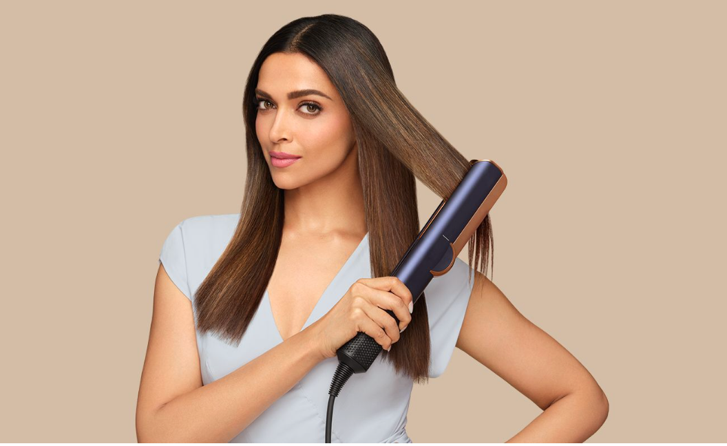 Dyson Airstrait™ dryer and straightener (Bright Nickel/Rich Copper)