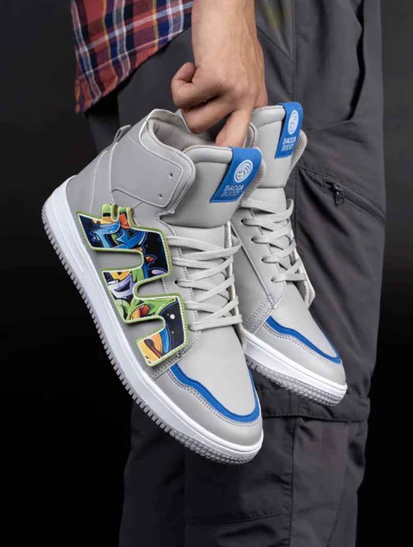 Bacca Bucci High-Top PATCH-PLAY Men's Sneakers
