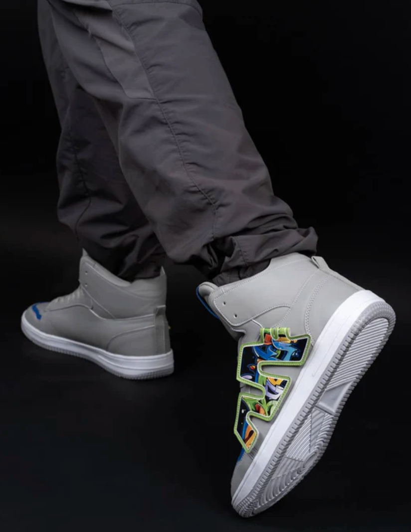 Bacca Bucci High-Top PATCH-PLAY Men's Sneakers