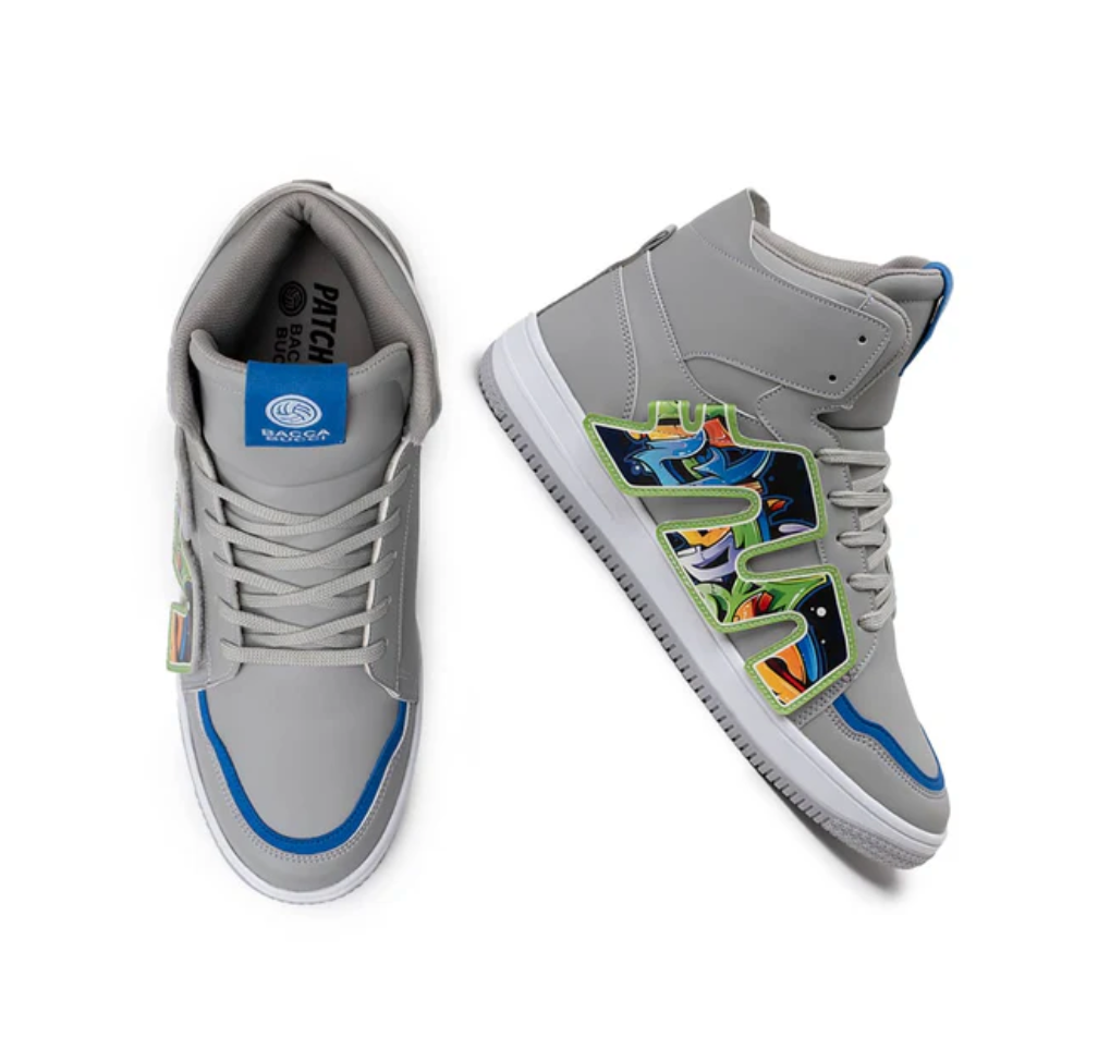 Bacca Bucci High-Top PATCH-PLAY Men's Sneakers