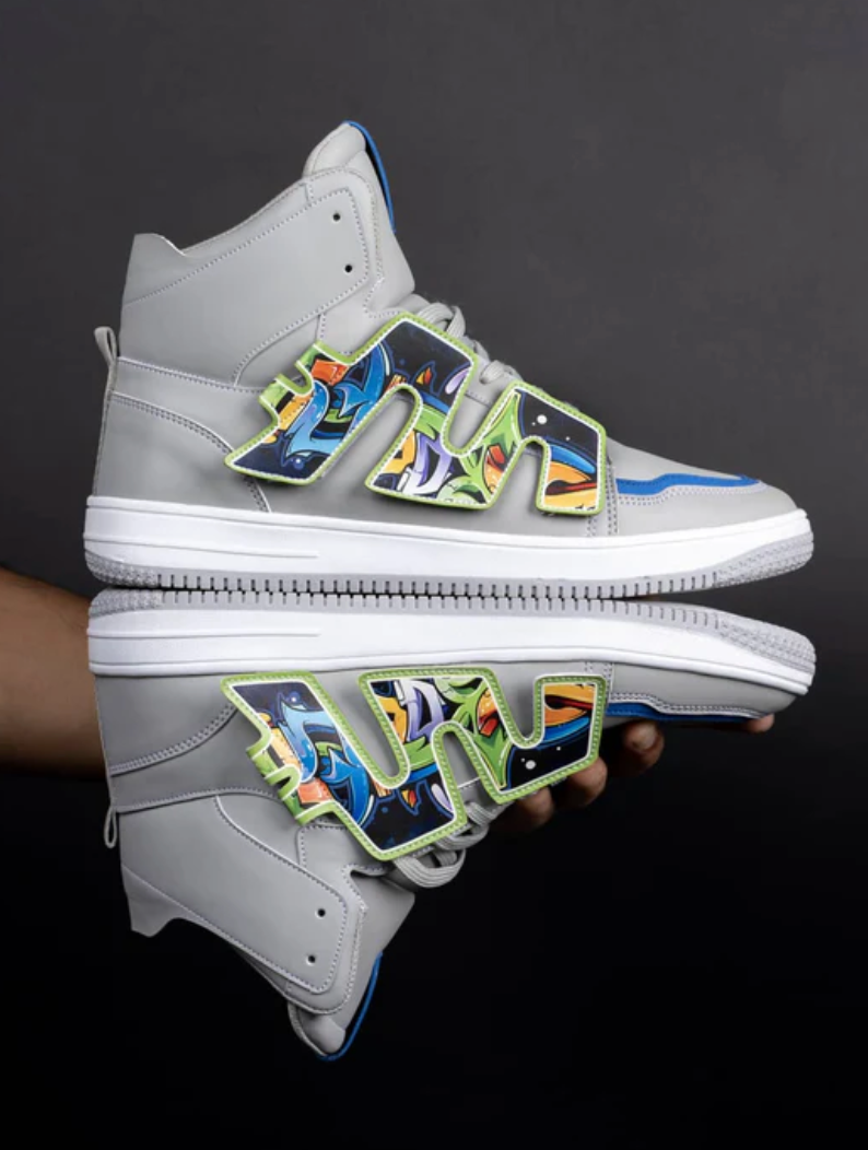 Bacca Bucci High-Top PATCH-PLAY Men's Sneakers