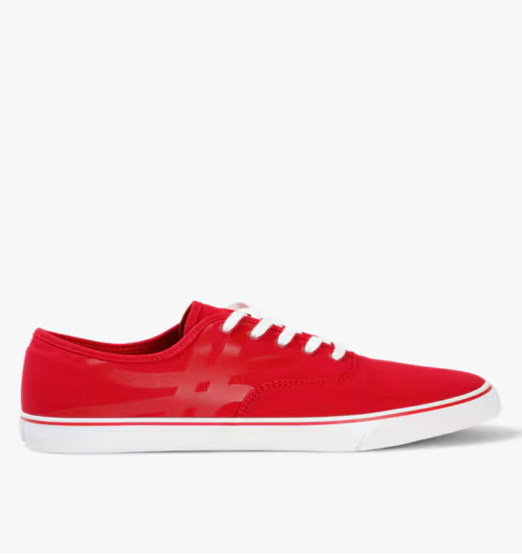 Printed Lace-Up Casual Shoes