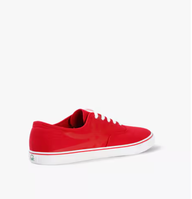Printed Lace-Up Casual Shoes