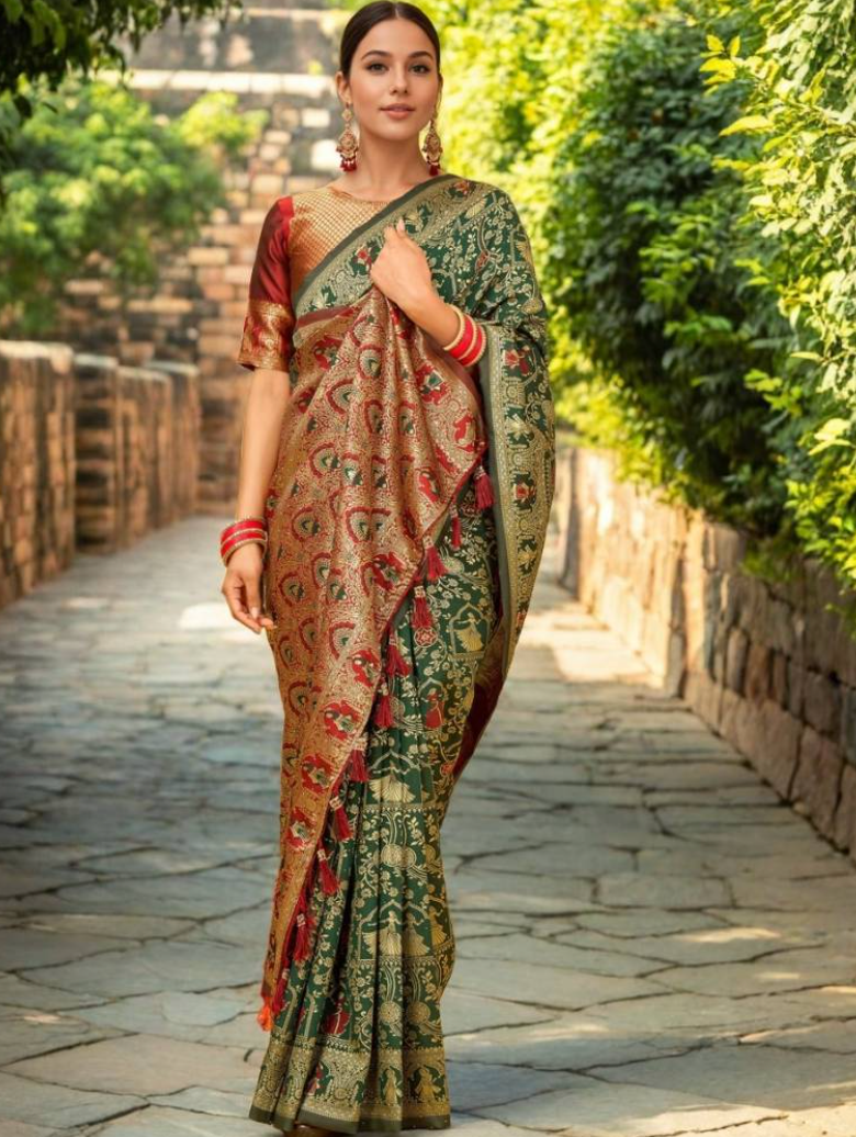 Meera 288 Festive Wear Paithani Silk Sarees Collection