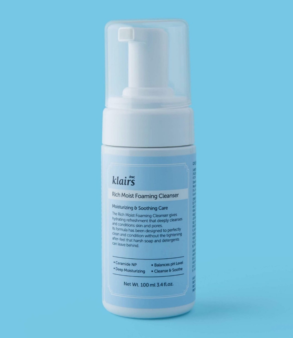 KLAIRS Rich Moist Foaming Cleanser