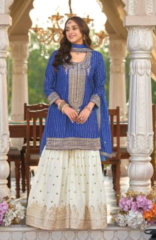Eba Seerat Chinon Digital Printed Ready Made Suits
