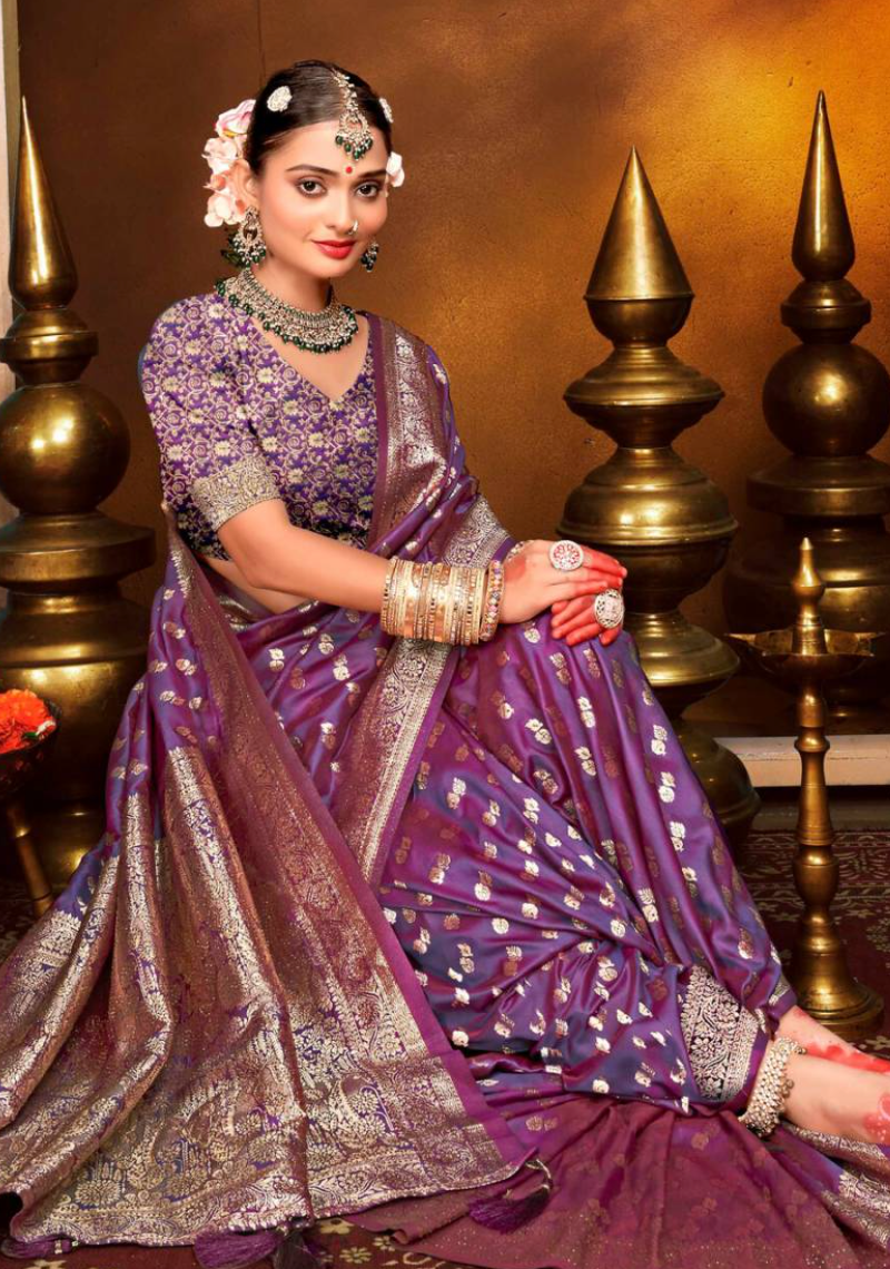 Saroj Magical Saroski Silk Vol 1 Designer Silk Saree Collection