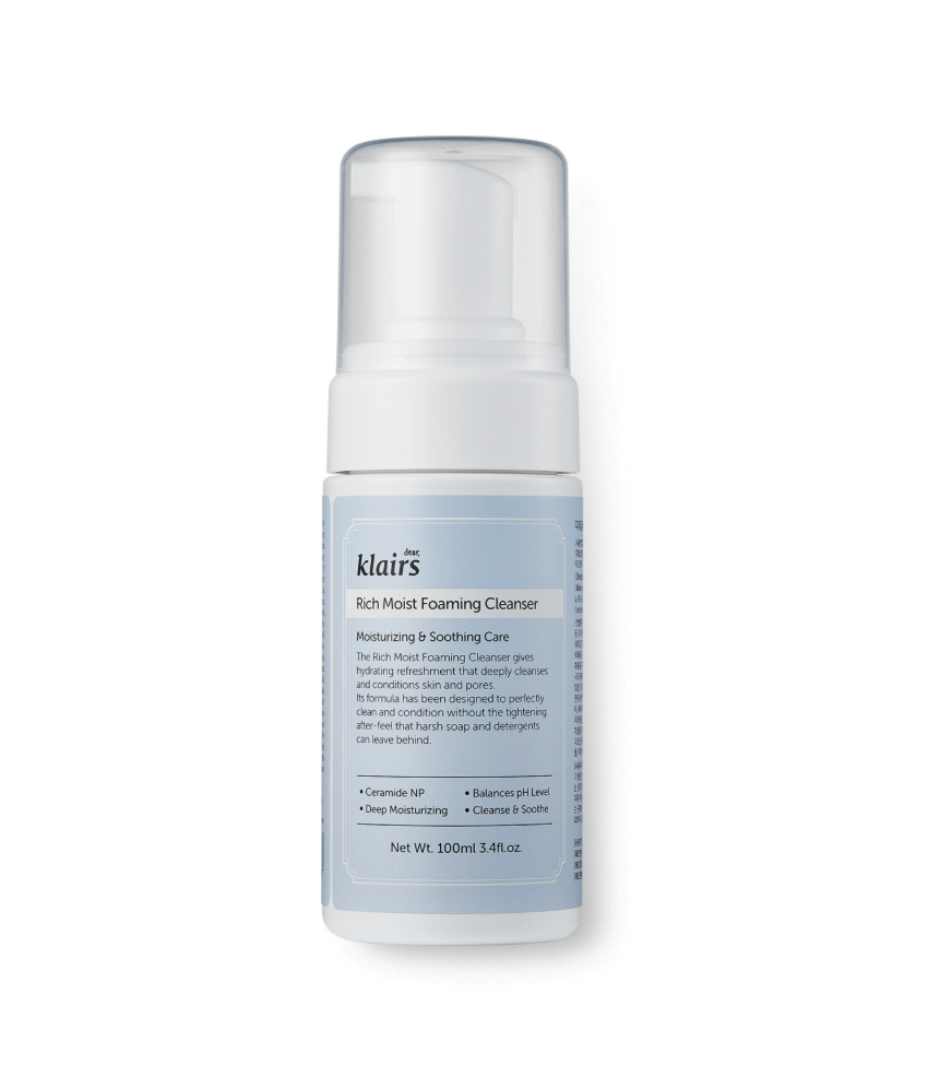 KLAIRS Rich Moist Foaming Cleanser