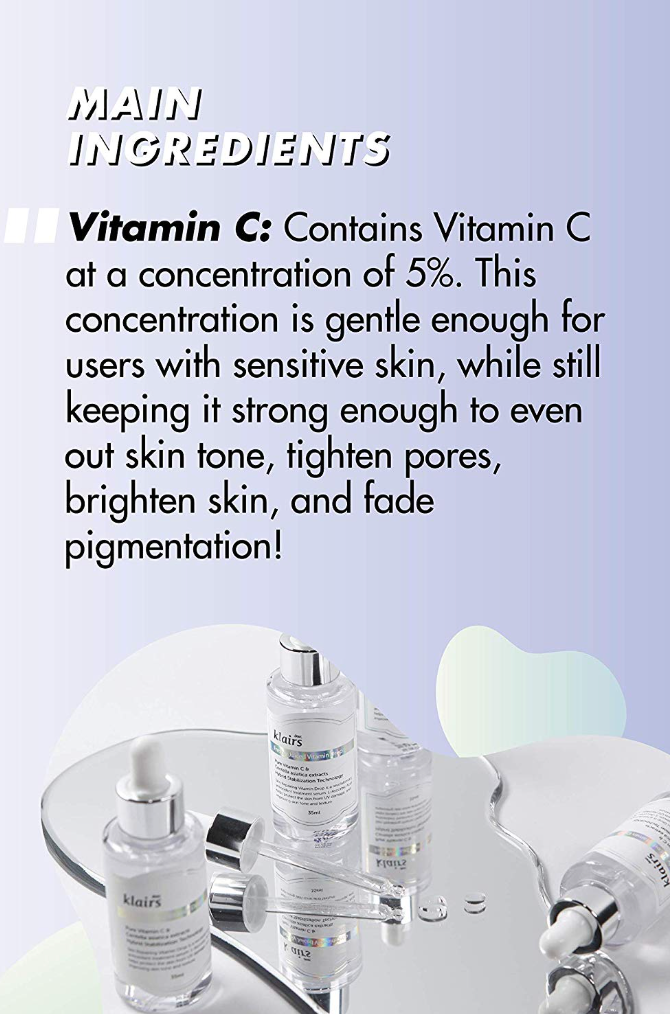 Klairs Freshly Juiced Vitamin C serum 35 ml