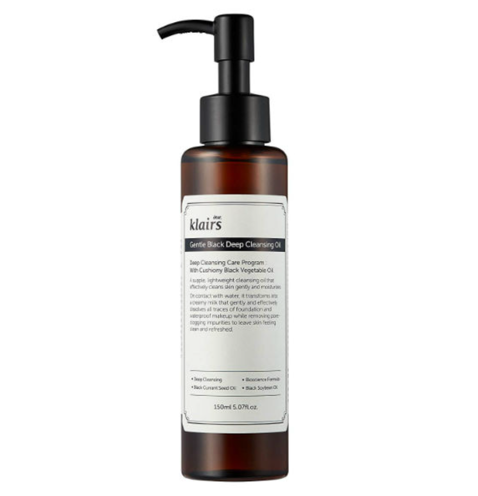 Klairs Gentle Black Deep Cleansing Oil – 150 ml