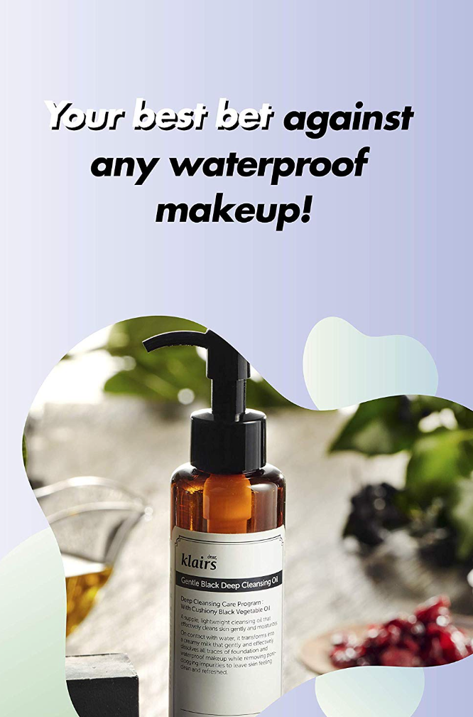 Klairs Gentle Black Deep Cleansing Oil – 150 ml