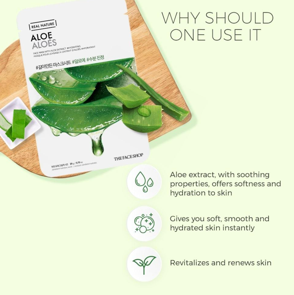 The Face Shop Real Nature Aloe Face Mask