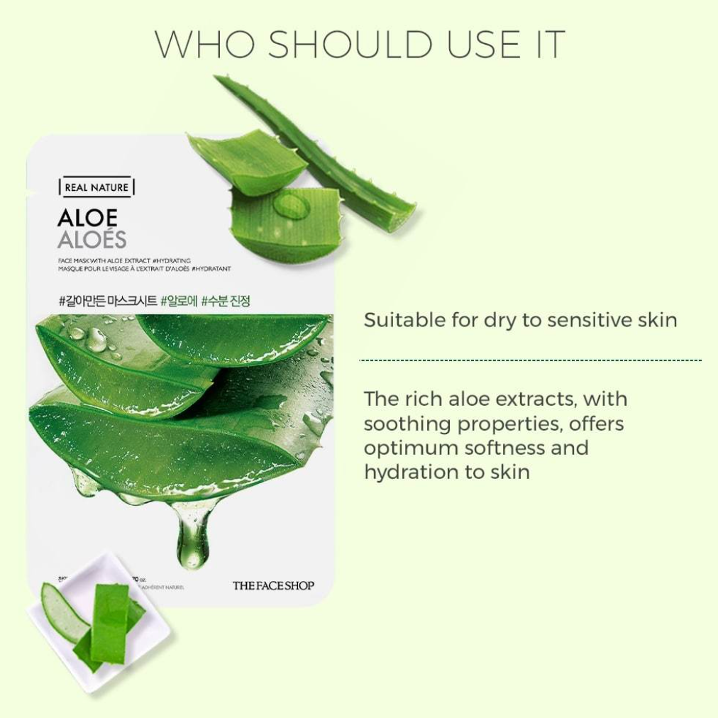 The Face Shop Real Nature Aloe Face Mask