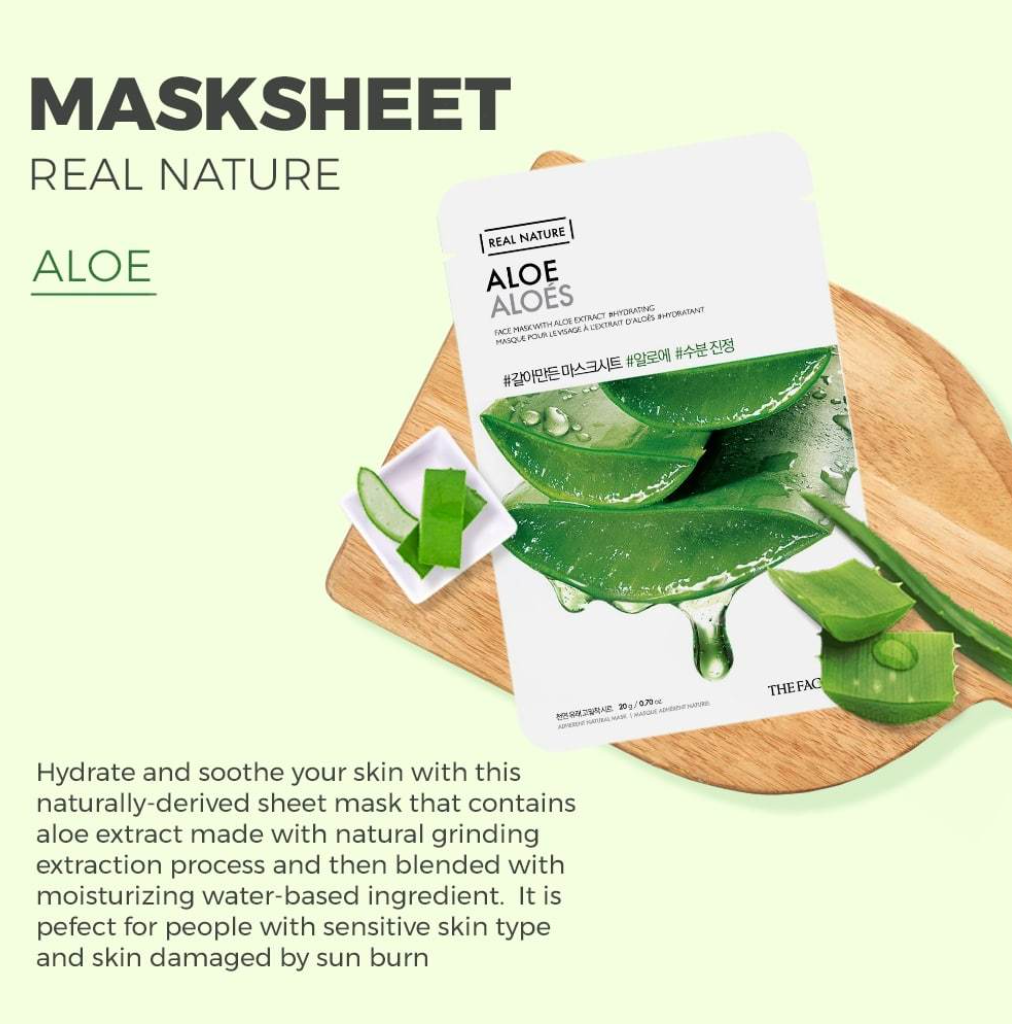 The Face Shop Real Nature Aloe Face Mask
