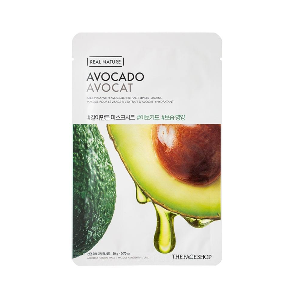 The Face Shop Real Nature Avocado Face Mask