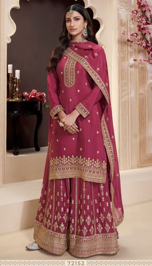 Shaniya Chinon Embroidered Salwar Suits Collection