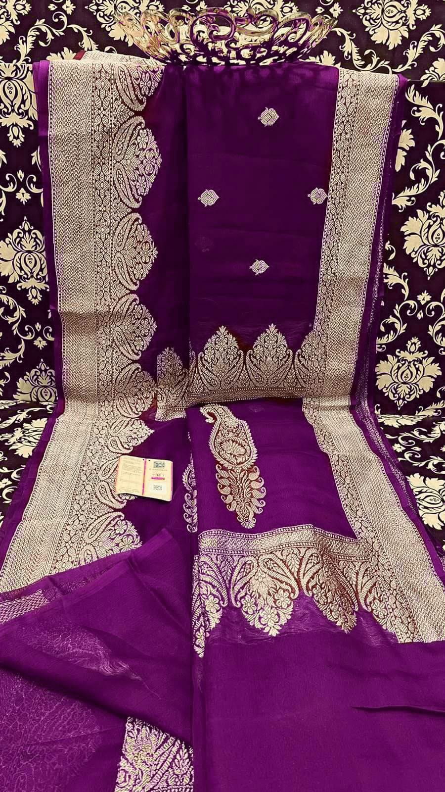 Banarasi Semi Georgette Saree