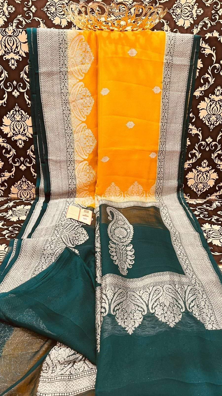 Banarasi Semi Georgette Saree