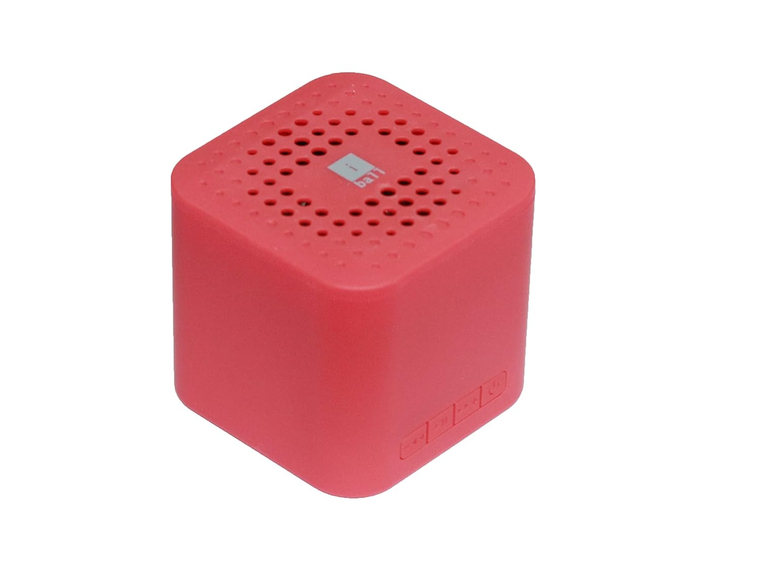 iball Musi Cube X1 3 W Bluetooth Speaker?(Red, Stereo Channel)