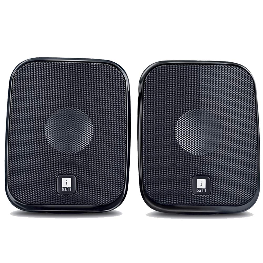 iball Decor 9+USB Multimedia Speaker 6 W Laptop/Desktop Speaker?(Black  2.0 Channel)