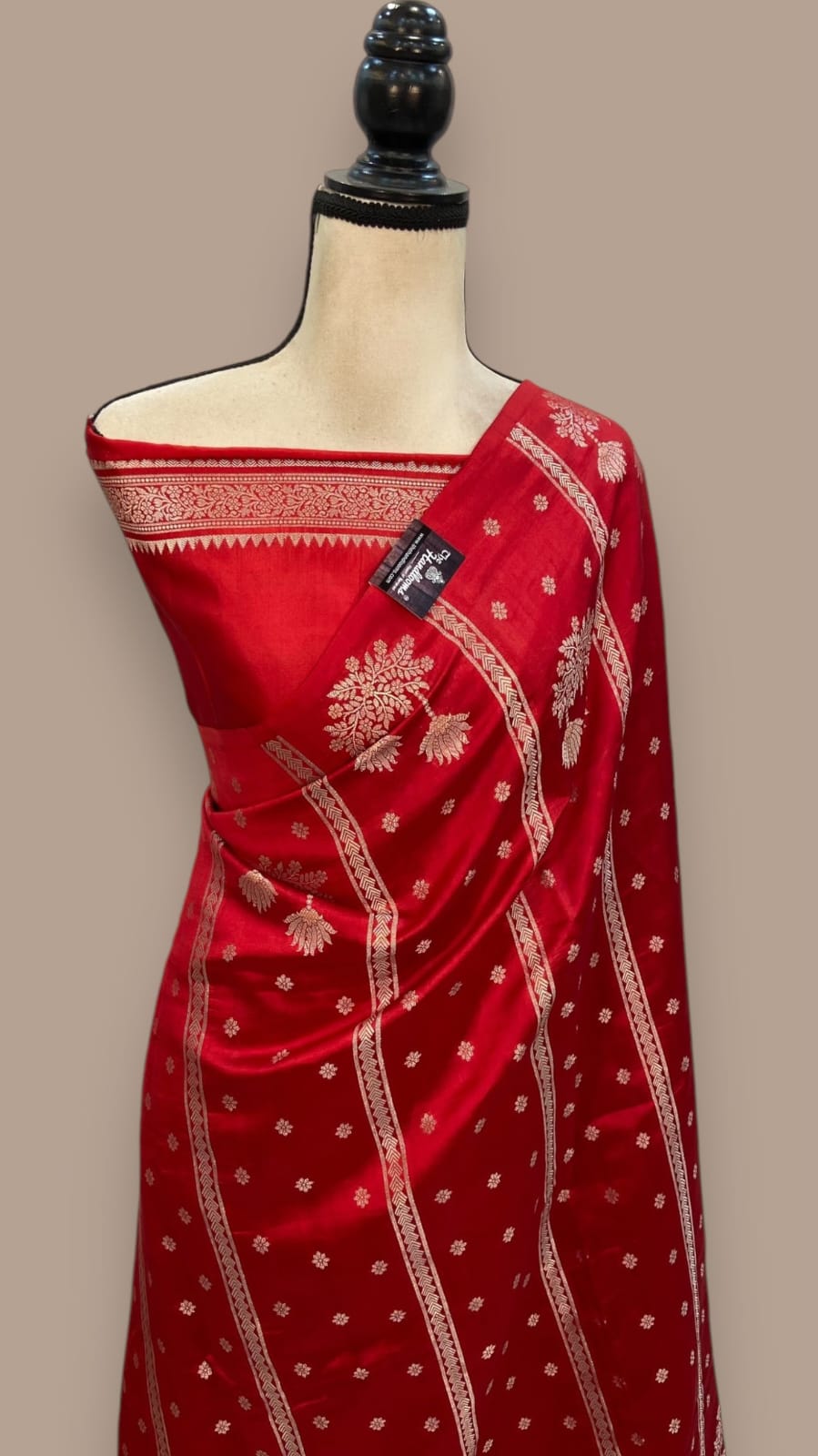 Banarasi Raw Mango Silk Saree in vibrant color options.