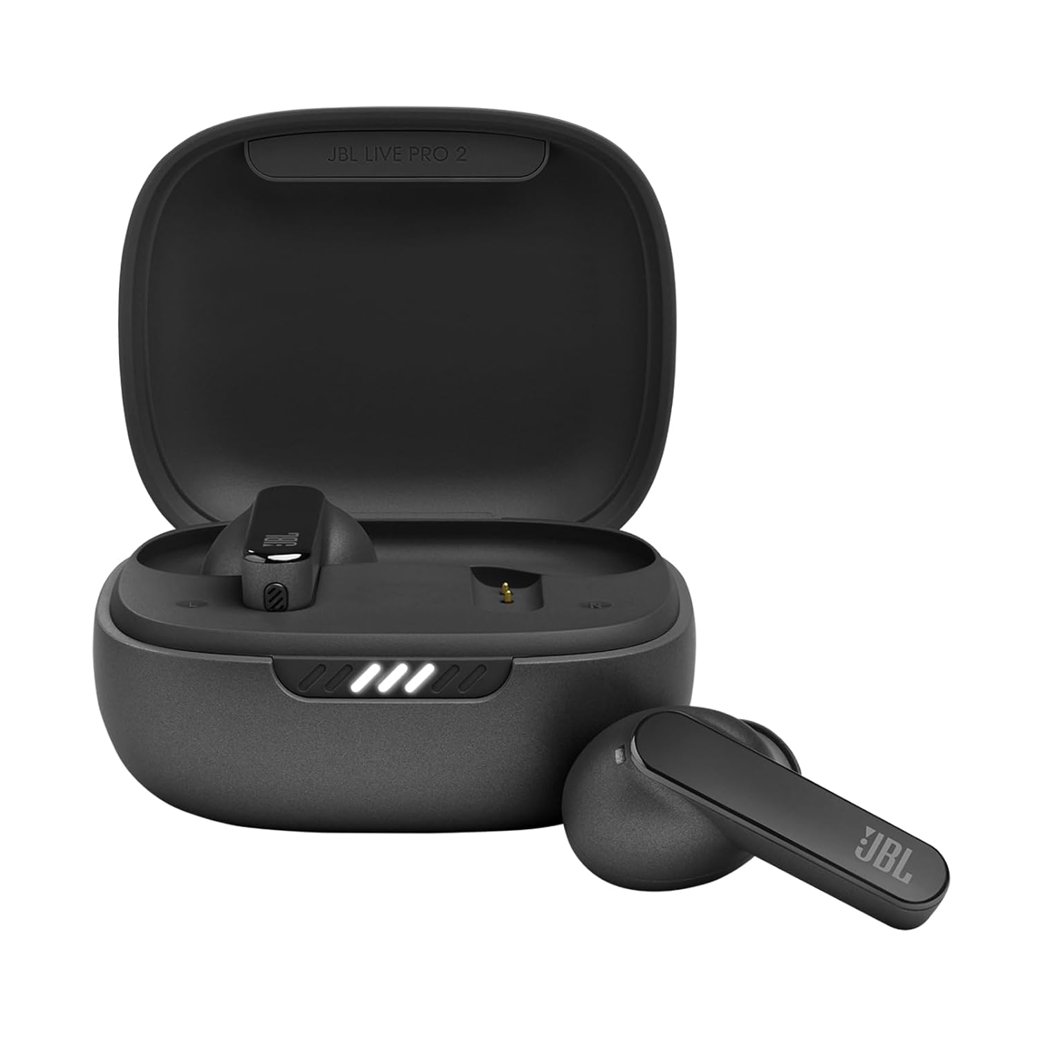 JBL Live Pro 2, Active Adaptive Noise Cancellation, 40Hr Playtime, 6 Mics, Deep Bass Bluetooth Headset?(Black, True Wireless)