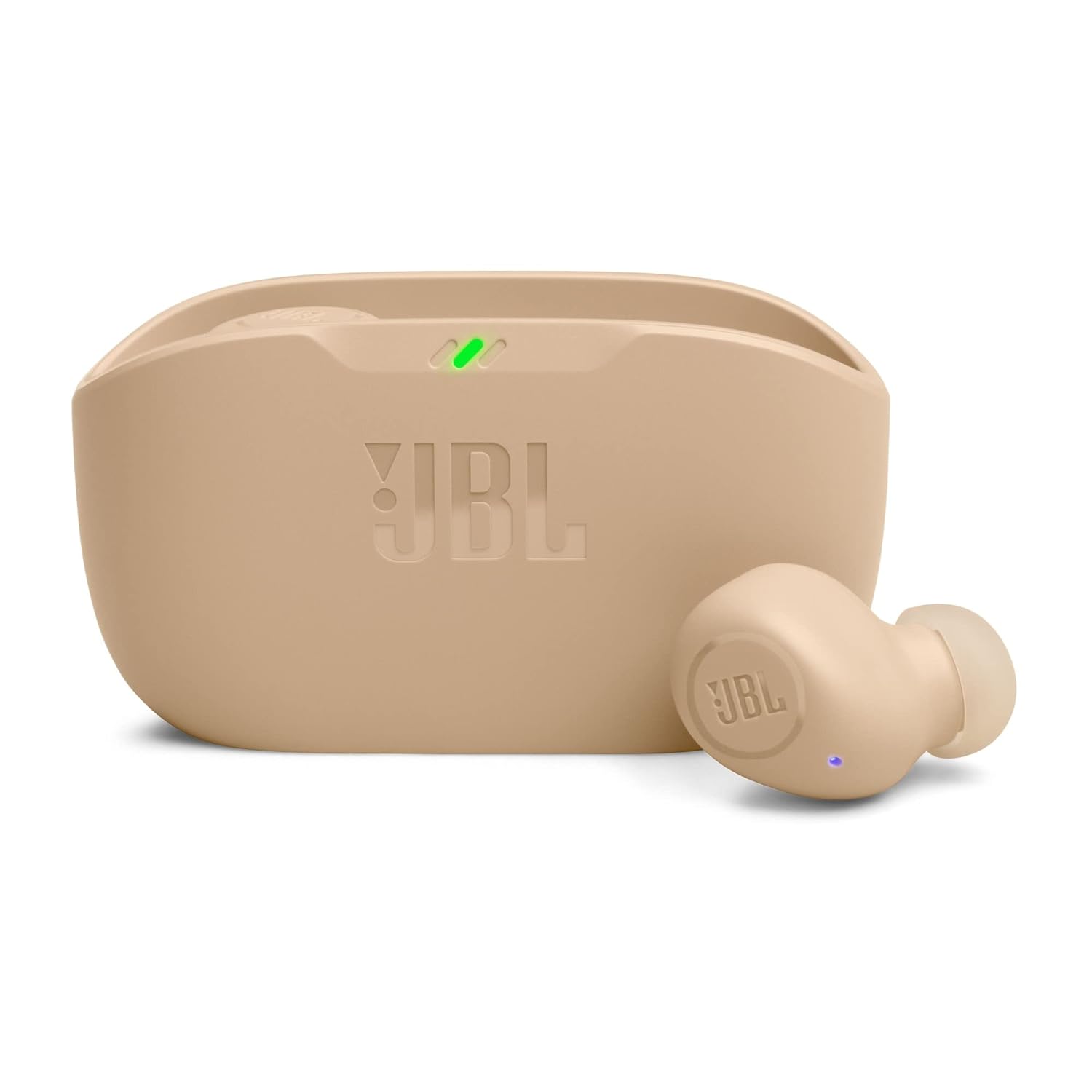 JBL Wave Buds TWS, 32Hr Playtime, IP54, Smart Ambient & TalkThru Mode, JBL App, Bluetooth Headset?(Beige, In the Ear)
