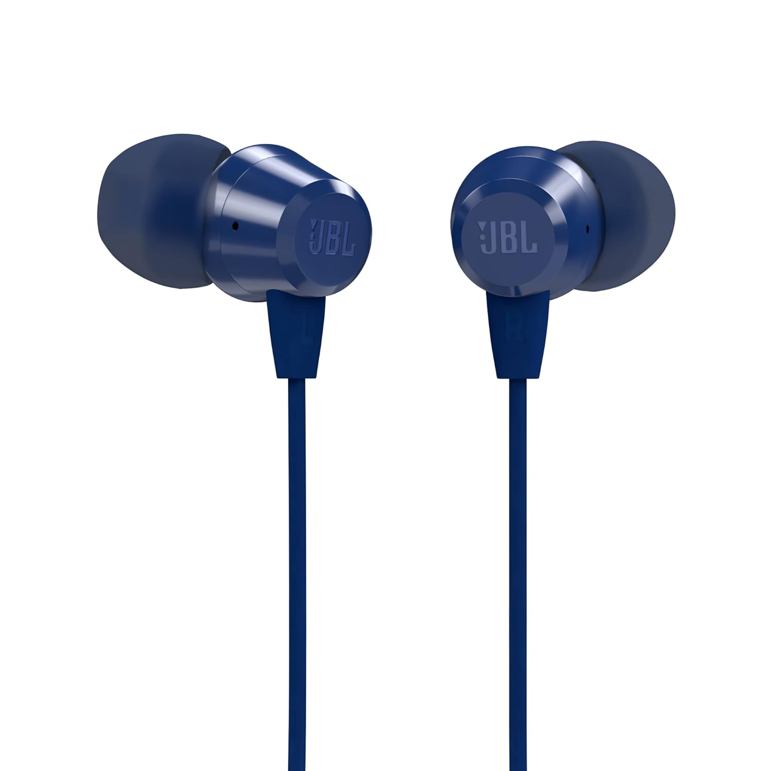 JBL C50HI Wired Headset?(Blue, In the Ear)