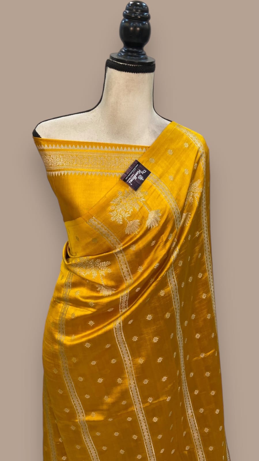 Banarasi Raw Mango Silk Saree in vibrant color options.