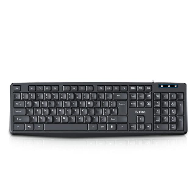 Intex Corona S Wired USB Multi-device Keyboard?(Black)