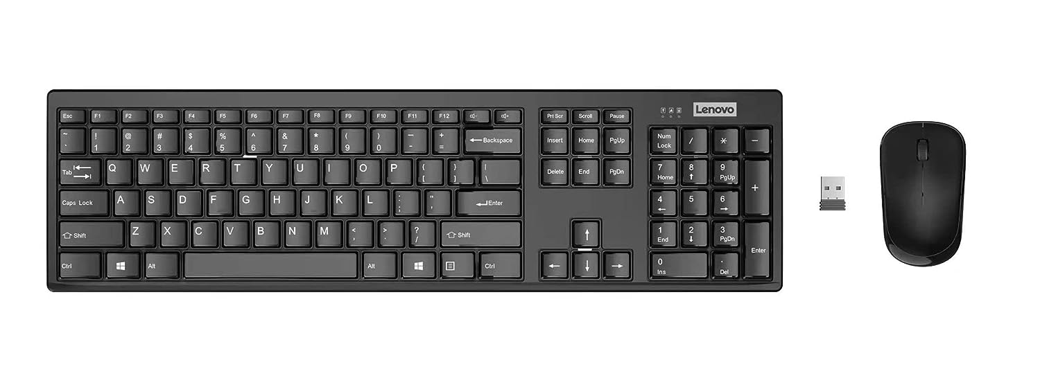 Lenovo KB MICE_BO Wireless Laptop Keyboard?(Black)