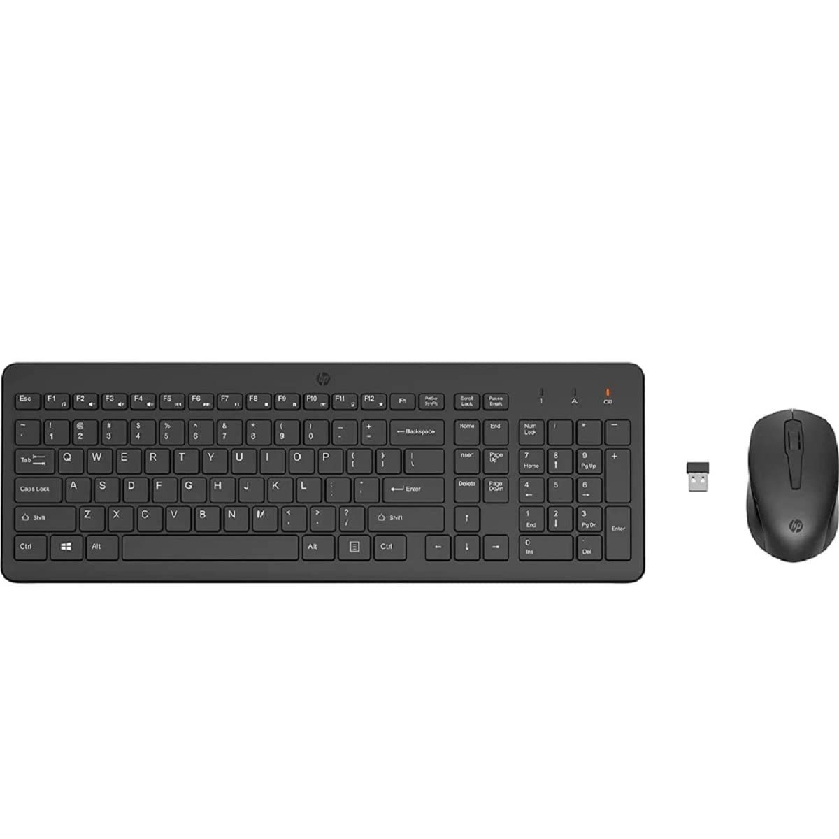 HP 330 Mouse & Keyboard Combo Wireless Desktop Keyboard?(Black)