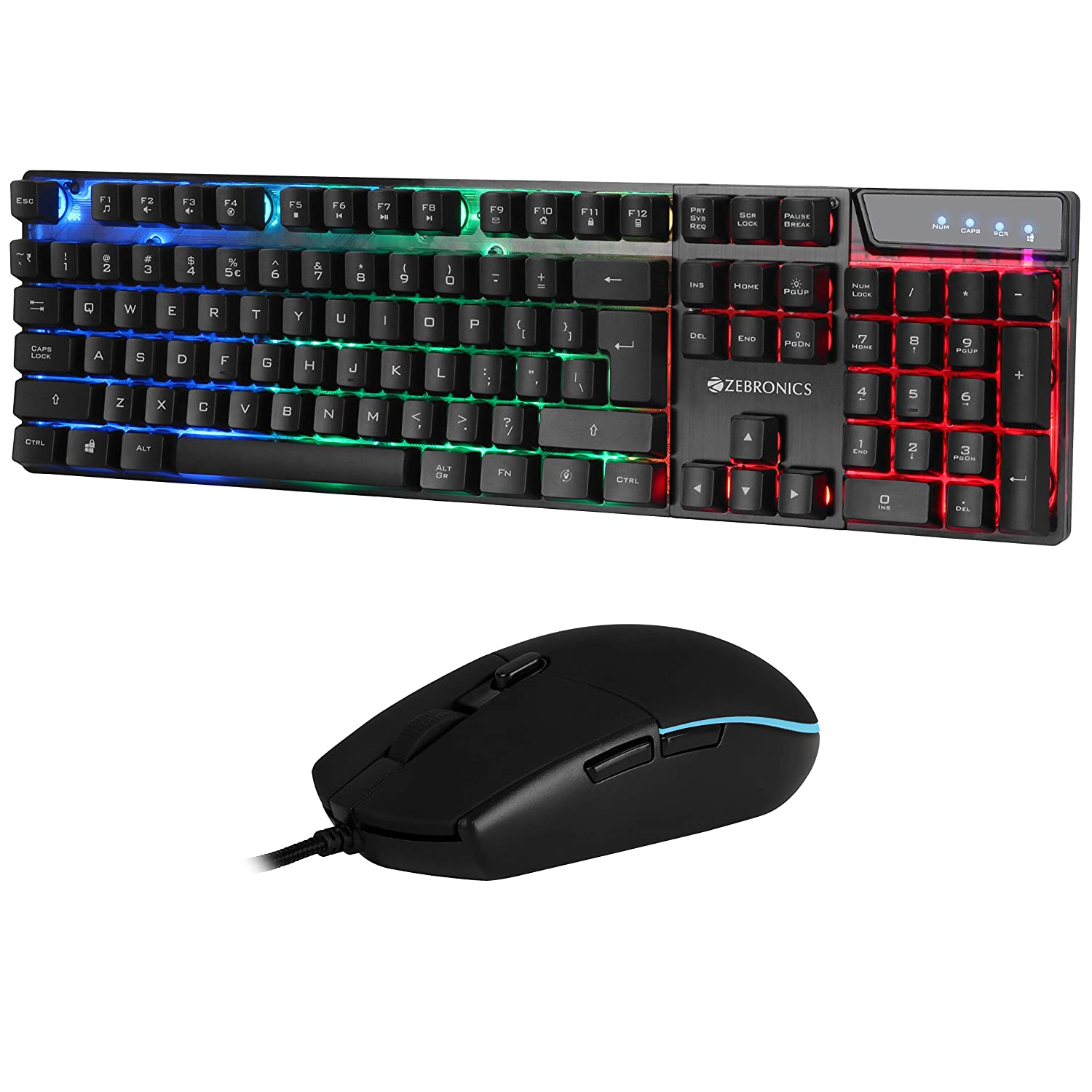Zebronics ZEB WAR Wired USB Gaming Keyboard?(Black)