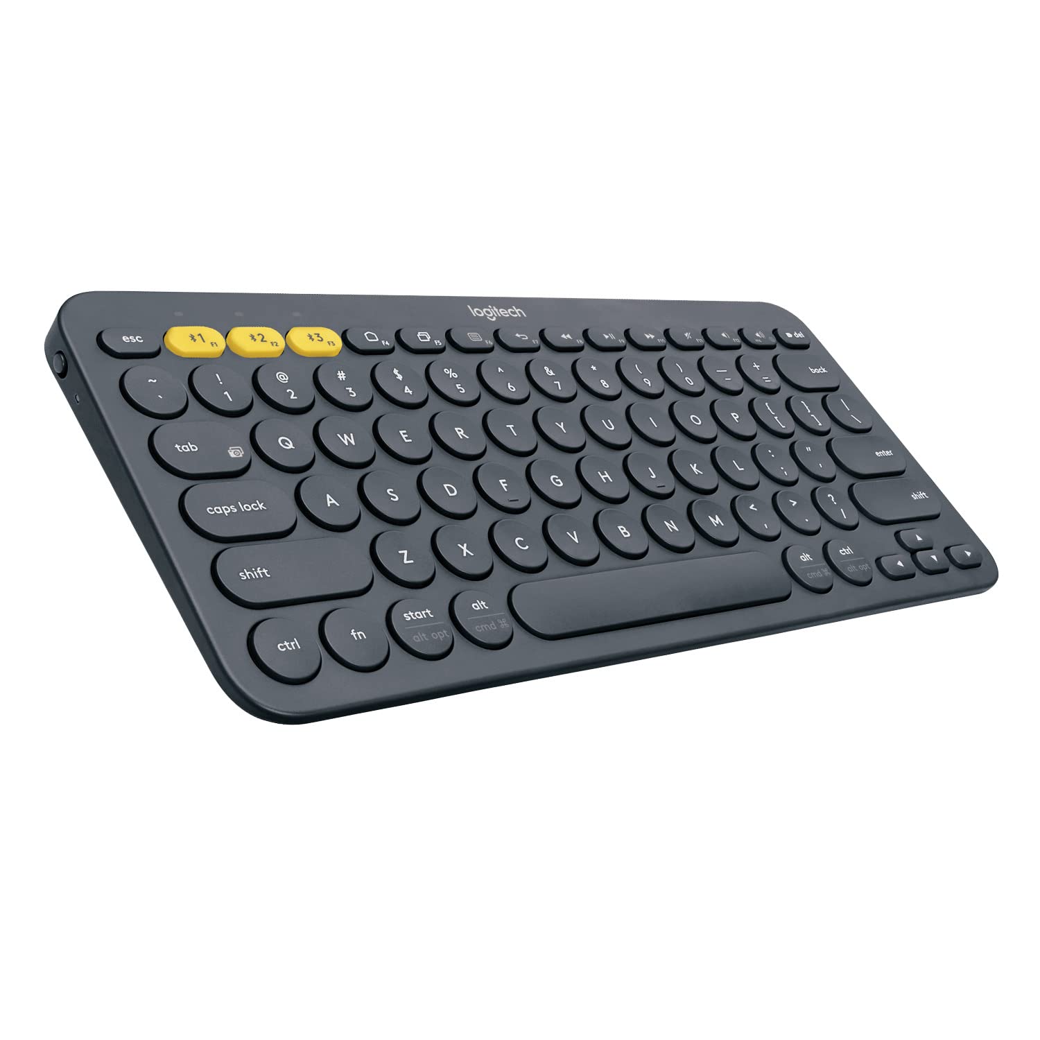 Logitech K380 Easy-Switch for Upto 3 Devices, Slim Bluetooth Tablet Keyboard?(Grey)