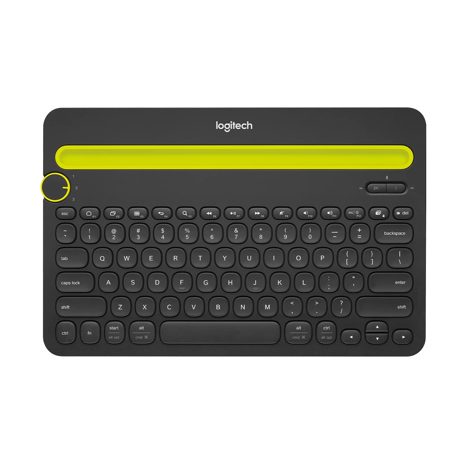 Logitech K480 Multidevice Bluetooth Tablet Keyboard?(Black)