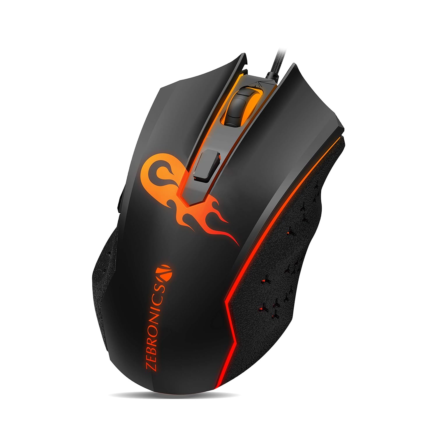 ZEBRONICS Zeb-Clash Wired Optical Gaming Mouse?(USB 2.0, USB 3.0, Black)
