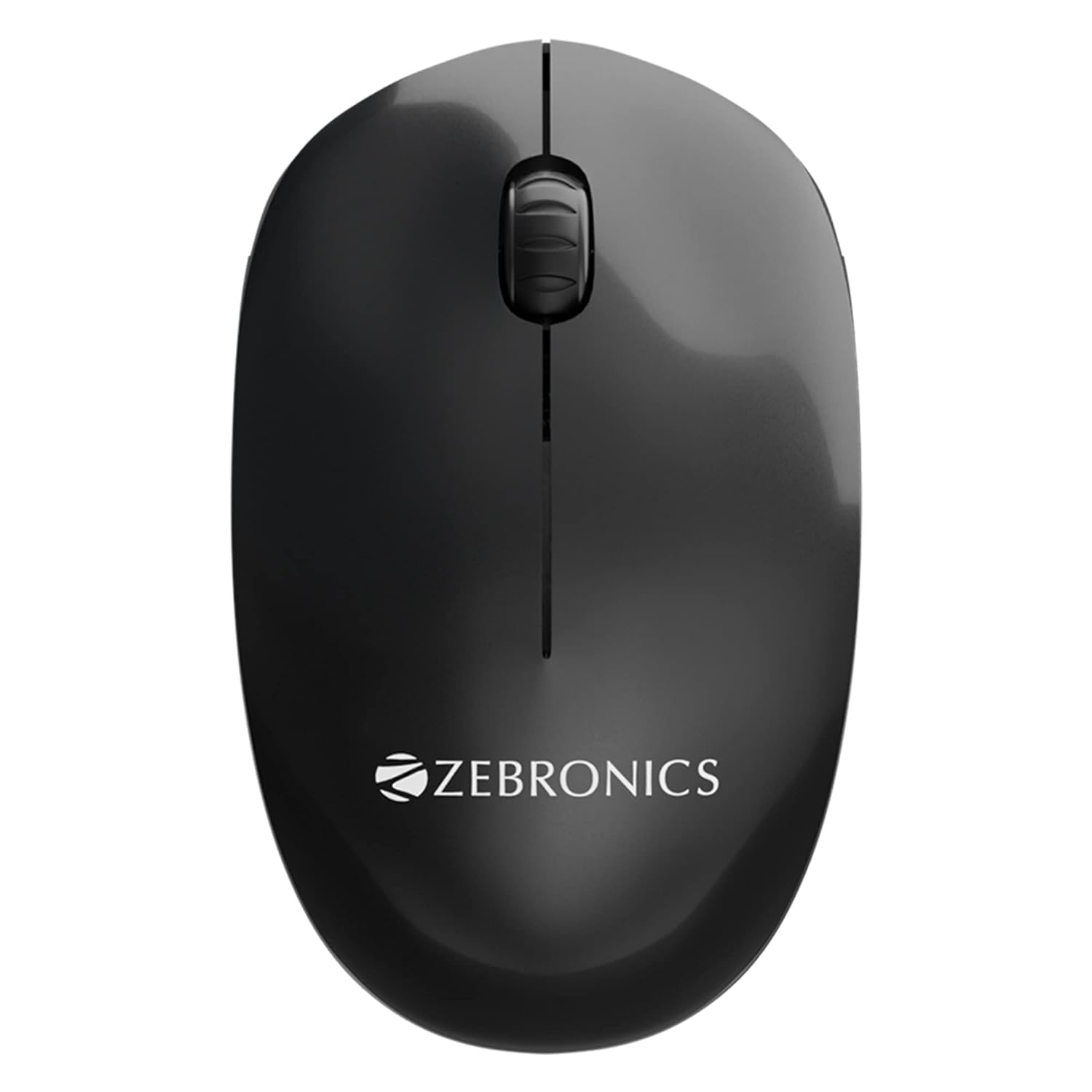 ZEBRONICS Zeb CHEETAH Wireless mouse with 1600 DPI, High accuracy, Ergonomic design Wireless Optical Mouse?(USB 2.0, Black)