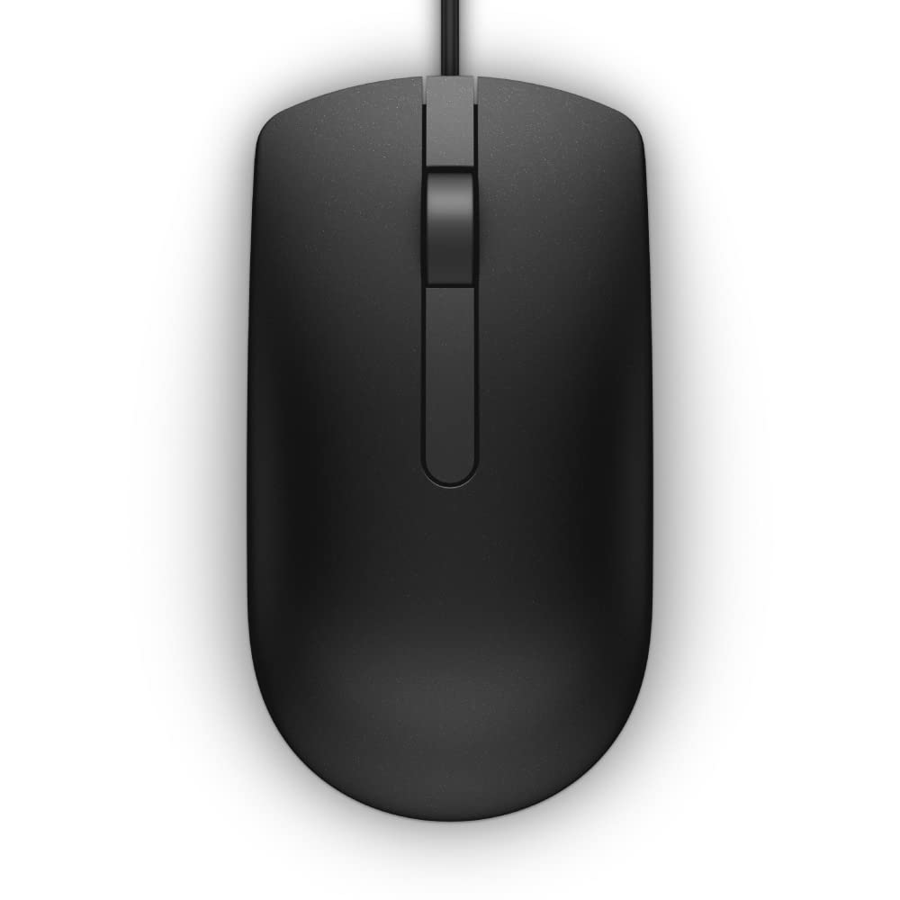 Dell MS 116-BK Wired Optical Mouse?(USB, Black)