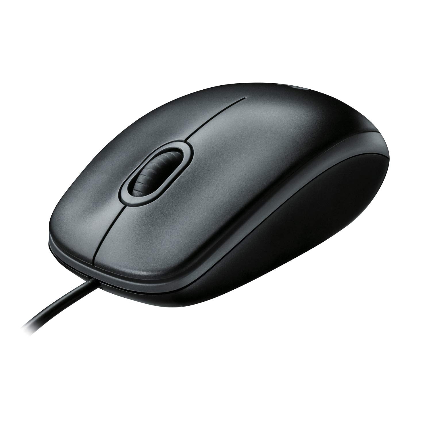 Logitech B100 Wired Optical Mouse?(USB, Black)