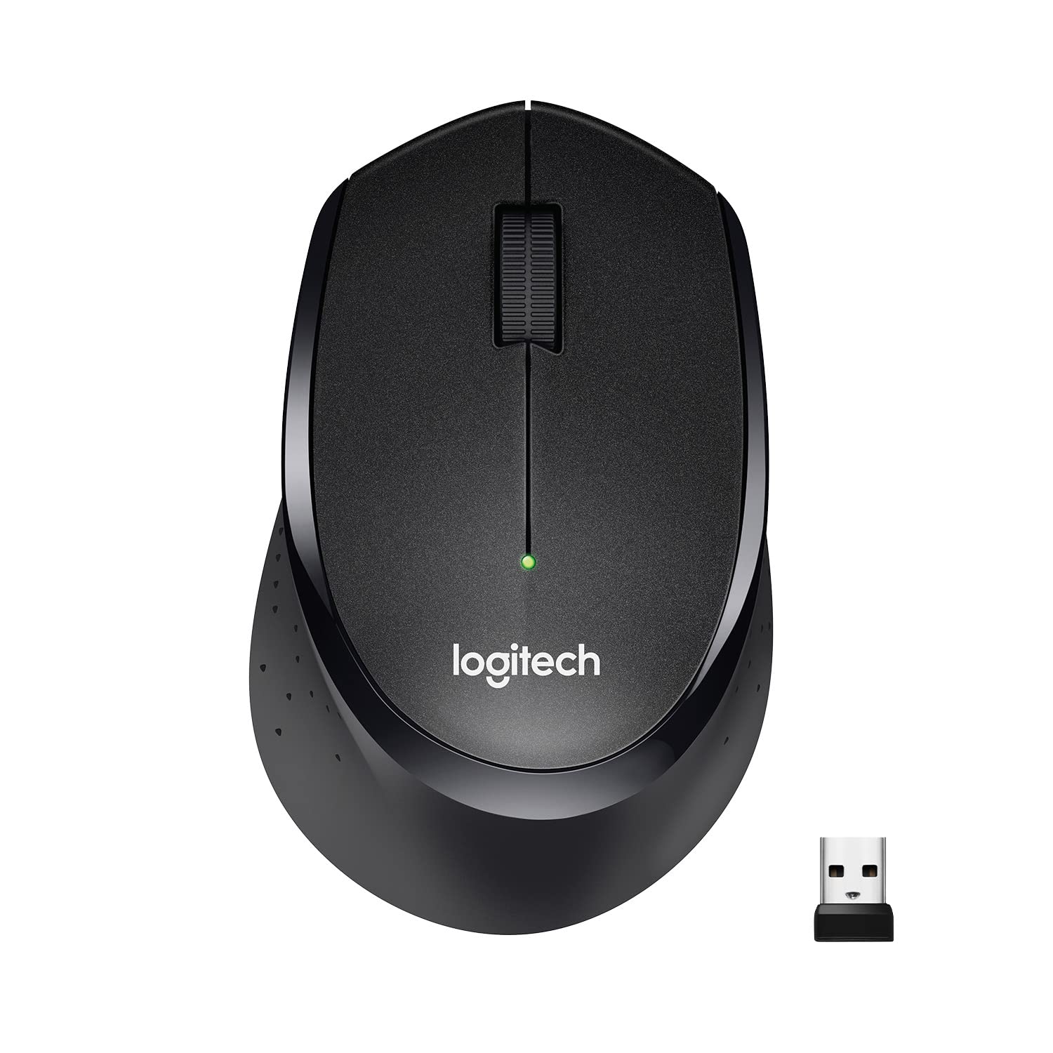 Logitech M331 Silent Plus, 1000 DPI Optical Tracking Wireless Optical Mouse?(2.4GHz Wireless, Black)