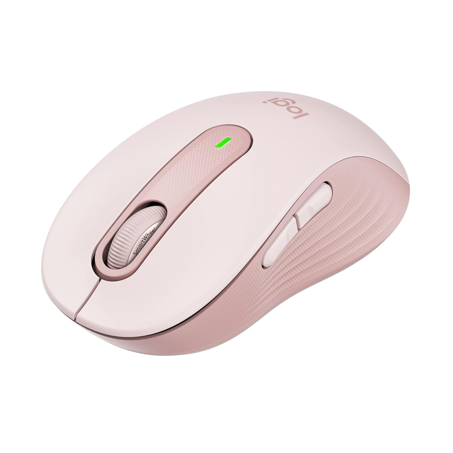Logitech M650 Silent -Small to Medium Sized Hands Wireless Optical Mouse?(2.4GHz Wireless, Bluetooth, Rose)