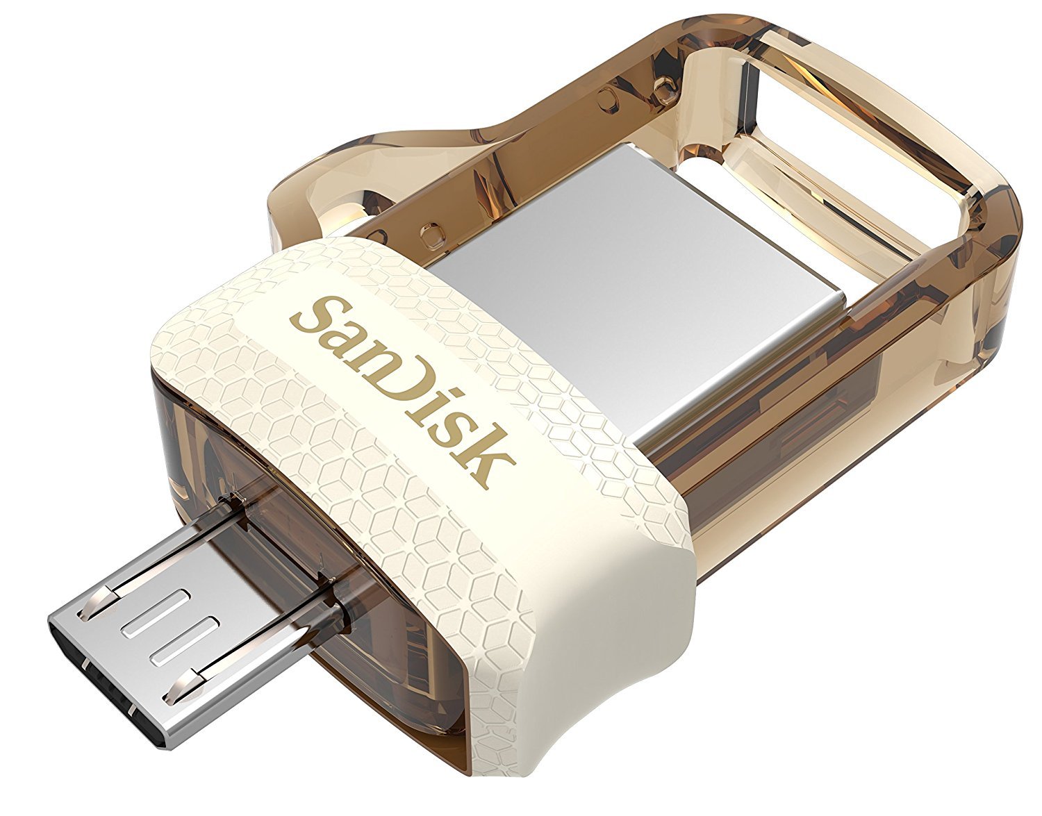 SanDisk SDDD3-064G-I35GW 64 GB OTG Drive?(Gold, Type A to Micro USB)