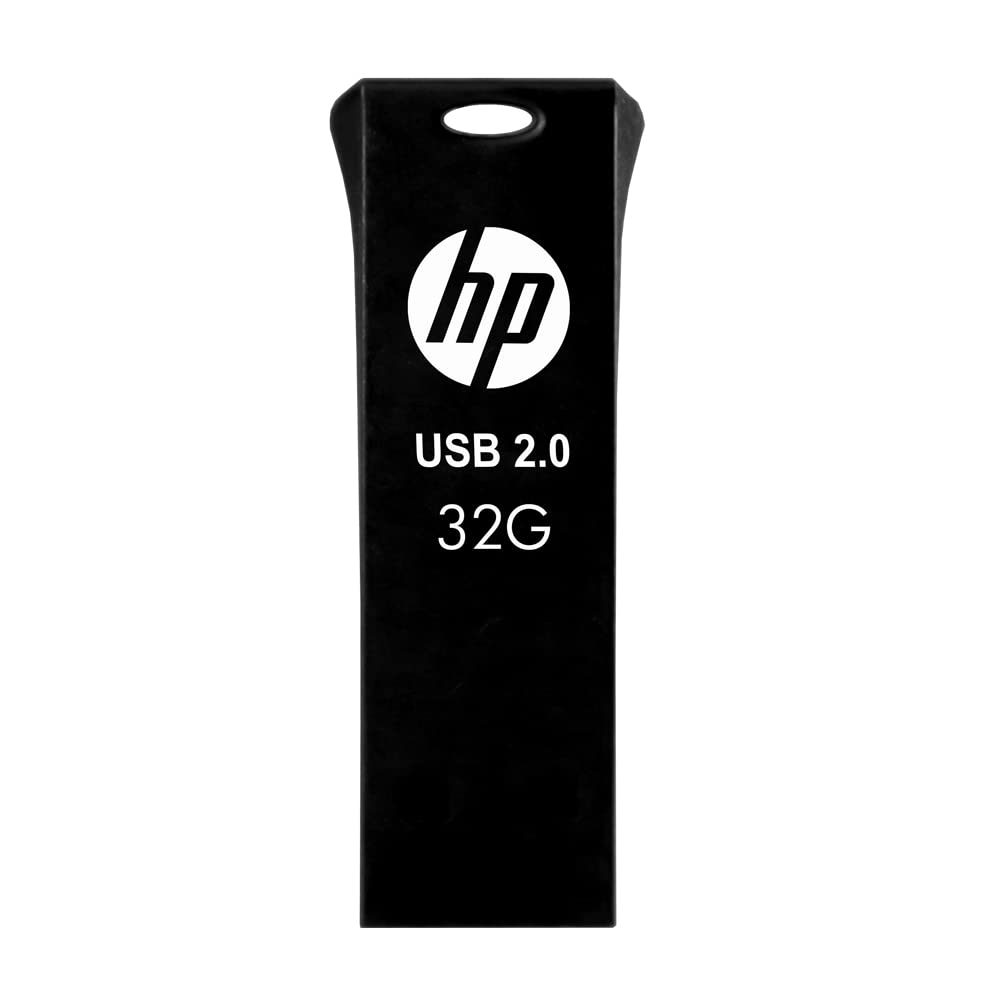 HP v207w 32GB USB 2.0 Pen Drive,Black 32 GB Pen Drive?(Black)